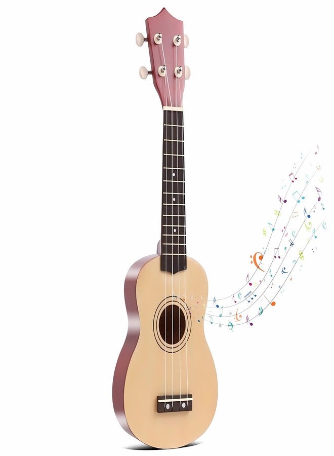 Jakeloo 21 Inch Wooden Kids Toddler Child Children Acoustic Guitar Musical Instruments Ideal for 3-9 Year Old Boys Girls Gifts (Burlywood) - Image 1